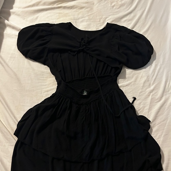 Wild Fable Black Backless Dress - Picture 6 of 6